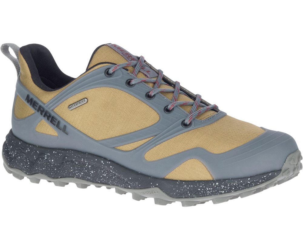 Tenis Homem - Merrell Altalight Waterproof - Amarelas/Cinzentas - MKF182340